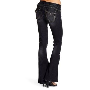 MISS ME Mid Rise Flare Jeans!